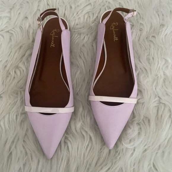 Malone souliers Roy luwolt Marion flat ballerina slingback leather shoes - Picture 3 of 8